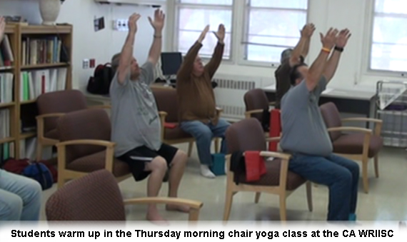 Chair Yoga Class at the Palo Alto VA