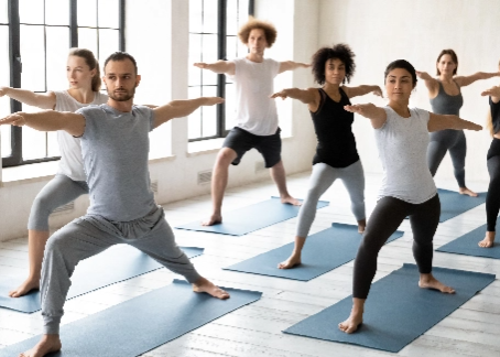 Yoga class