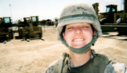 Marine Corps LCpl. Nancy Schiliro served in Iraq in 2005 and remembers her determination to go to war.